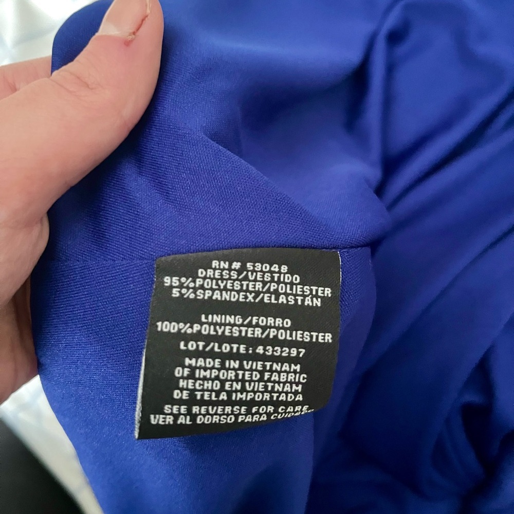 Morgan & Co. Elegant Blue Evening Gown Size 9 - Picture 11 of 11